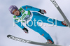 Martin Schmitt of Germany soars through the air during first round of Team competition of FIS Ski jumping World Cup finals in Planica, Slovenia. Team competition of FIS Ski jumping World cup finals was held on Saturday, 21st of March 2009 in Planica, Slovenia.
