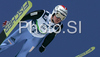 Third placed Simon Ammann of Switzerland soars through the air during first round of final race of FIS Ski jumping World Cup finals in Planica, Slovenia. Last race of FIS Ski jumping World cup 2008-09 was held on Sunday, 22nd of March 2009 in Planica, Slovenia.
