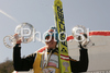 Gregor Schlierenzauer of Austria celebrate his overall World Cup victory after final race of FIS Ski jumping World Cup finals in Planica, Slovenia. Last race of FIS Ski jumping World cup 2008-09 was held on Sunday, 22nd of March 2009 in Planica, Slovenia.
