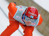 Janne Ahonen (FIN) during FIS ski jumping World cup in Engelberg, Switzerland. FIS Ski jumping World Cup race in Engelberg, Switzerland, was held on 18th of December 2009.
