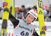Simon Ammann (SUI) gewinnt das Weltcup-Skispringen during FIS ski jumping World cup in Engelberg, Switzerland. FIS Ski jumping World Cup race in Engelberg, Switzerland, was held on 18th of December 2009.
