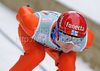 Janne Ahonen (FIN) during FIS ski jumping World cup in Engelberg, Switzerland. FIS Ski jumping World Cup race in Engelberg, Switzerland, was held on 18th of December 2009.
