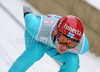 Harri Olli (FIN) during FIS ski jumping World cup in Engelberg, Switzerland. FIS Ski jumping World Cup race in Engelberg, Switzerland, was held on 18th of December 2009.

