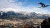 Simon Ammann of Switzerland competes during Qualification round of the FIS Ski Jumping World Cup event of the 58th Four Hills ski jumping tournament, on January 3, 2010 in Bergisel, Innsbruck, Austria.
