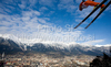 Janne Ahonen of Finland competes during Qualification round of the FIS Ski Jumping World Cup event of the 58th Four Hills ski jumping tournament, on January 3, 2010 in Bergisel, Innsbruck, Austria.
