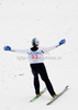 Matti Nykanen of Finland competes during Masters World championships in ski jumping in Ziri, Slovenia. Masters World championships in ski jumping competition on HS40 hill was held on Thursday, 28th of January 2010 in Ziri, Slovenia.
