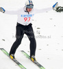 Matti Nykanen of Finland competes during Masters World championships in ski jumping in Ziri, Slovenia. Masters World championships in ski jumping competition on HS40 hill was held on Thursday, 28th of January 2010 in Ziri, Slovenia.
