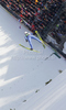 Richard Freitag of Germany soars through the air during first day of FIS Ski flying World championships in Planica, Slovenia. First day of FIS Ski flying World Championships was held on Friday, 19th of March 2010, in Planica, Slovenia.
