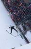 Johan Remen Evensen of Norway soars through the air during first day of FIS Ski flying World championships in Planica, Slovenia. First day of FIS Ski flying World Championships was held on Friday, 19th of March 2010, in Planica, Slovenia.
