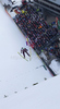 Emmanuel Chedal of France soars through the air during first day of FIS Ski flying World championships in Planica, Slovenia. First day of FIS Ski flying World Championships was held on Friday, 19th of March 2010, in Planica, Slovenia.
