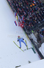 Michael Uhrmann of Germany soars through the air during first day of FIS Ski flying World championships in Planica, Slovenia. First day of FIS Ski flying World Championships was held on Friday, 19th of March 2010, in Planica, Slovenia.
