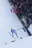 Michael Uhrmann of Germany soars through the air during first day of FIS Ski flying World championships in Planica, Slovenia. First day of FIS Ski flying World Championships was held on Friday, 19th of March 2010, in Planica, Slovenia.
