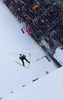 Adam Malysz of Poland soars through the air during first day of FIS Ski flying World championships in Planica, Slovenia. First day of FIS Ski flying World Championships was held on Friday, 19th of March 2010, in Planica, Slovenia.
