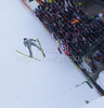 Gregor Schlierenzauer of Austria soars through the air during first day of FIS Ski flying World championships in Planica, Slovenia. First day of FIS Ski flying World Championships was held on Friday, 19th of March 2010, in Planica, Slovenia.
