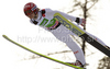 Tom Hilde of Norway soars through the air during first day of FIS Ski flying World championships in Planica, Slovenia. First day of FIS Ski flying World Championships was held on Friday, 19th of March 2010, in Planica, Slovenia.
