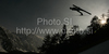 Ski jumper soars through the air during first day of FIS Ski flying World championships in Planica, Slovenia. First day of FIS Ski flying World Championships was held on Friday, 19th of March 2010, in Planica, Slovenia.
