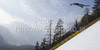 Tom Hilde of Norway soars through the air during his ski jump of second day of FIS Ski flying World championships in Planica, Slovenia. Second day of FIS Ski flying World Championships was held on Saturday, 20th of March 2010, in Planica, Slovenia.

