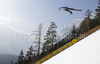 Bjoern Einar Romoeren of Norway soars through the air during his ski jump of second day of FIS Ski flying World championships in Planica, Slovenia. Second day of FIS Ski flying World Championships was held on Saturday, 20th of March 2010, in Planica, Slovenia.

