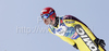 Janne Ahonen of Finland soars through the air during his ski jump of second day of FIS Ski flying World championships in Planica, Slovenia. Second day of FIS Ski flying World Championships was held on Saturday, 20th of March 2010, in Planica, Slovenia.
