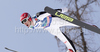 Johan Remen Evensen of Norway soars through the air during his ski jump of second day of FIS Ski flying World championships in Planica, Slovenia. Second day of FIS Ski flying World Championships was held on Saturday, 20th of March 2010, in Planica, Slovenia.

