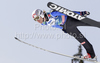 Bjoern Einar Romoeren of Norway soars through the air during his ski jump of second day of FIS Ski flying World championships in Planica, Slovenia. Second day of FIS Ski flying World Championships was held on Saturday, 20th of March 2010, in Planica, Slovenia.
