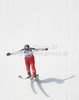 Robert Kranjec of Slovenia soars through the air during his jump during second day of FIS Ski flying World championships in Planica, Slovenia. Second day of FIS Ski flying World Championships was held on Saturday, 20th of March 2010, in Planica, Slovenia.
