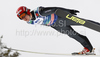 Janne Happonen of Finland soars through the air during his ski jump of team event of FIS Ski flying World championships in Planica, Slovenia. Second day of FIS Ski flying World Championships was held on Sunday, 21st of March 2010, in Planica, Slovenia.

