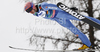 Michael Neumayer of Germany soars through the air during his ski jump of team event of FIS Ski flying World championships in Planica, Slovenia. Second day of FIS Ski flying World Championships was held on Sunday, 21st of March 2010, in Planica, Slovenia.

