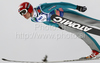 Janne Happonen of Finland soars through the air during his ski jump of team event of FIS Ski flying World championships in Planica, Slovenia. Second day of FIS Ski flying World Championships was held on Sunday, 21st of March 2010, in Planica, Slovenia.
