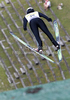Ski jumper competing in FIS Summer ski jumping Continental cup race, which was held in Kranj, Slovenia. First out of two races of FIS Skumer ski jumping Continental Cup was held on Friday, 2nd of July 2010 on HS 109 ski jumping hill in Kranj, Slovenia.
