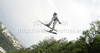 Ski jumper competing in FIS Summer ski jumping Continental cup race, which was held in Kranj, Slovenia. First out of two races of FIS Skumer ski jumping Continental Cup was held on Friday, 2nd of July 2010 on HS 109 ski jumping hill in Kranj, Slovenia.
