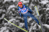 Olli Muotka (FIN) <br>  <br>  during FIS Ski jumping World cup race in Engelberg, Switzerland. FIS Ski jumping World cup in Engelberg, Switzerland was held on 18th of December 2010.
