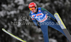 Olli Muotka (FIN) <br>  <br>  during FIS Ski jumping World cup race in Engelberg, Switzerland. FIS Ski jumping World cup in Engelberg, Switzerland was held on 18th of December 2010.
