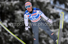 Martin Koch (AUT) <br>  <br>  during FIS Ski jumping World cup race in Engelberg, Switzerland. FIS Ski jumping World cup in Engelberg, Switzerland was held on 18th of December 2010.
