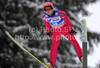 Ville Larinto (FIN) <br>  <br>  during FIS Ski jumping World cup race in Engelberg, Switzerland. FIS Ski jumping World cup in Engelberg, Switzerland was held on 18th of December 2010.
