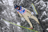 Robert Kranjec (SLO) during FIS Ski jumping World cup race in Engelberg, Switzerland. FIS Ski jumping World cup in Engelberg, Switzerland was held on 18th of December 2010.
