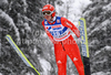 Michael Uhrmann (GER) during FIS Ski jumping World cup race in Engelberg, Switzerland. FIS Ski jumping World cup in Engelberg, Switzerland was held on 18th of December 2010.
