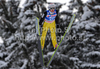 Simon Ammann (SUI) during FIS Ski jumping World cup race in Engelberg, Switzerland. FIS Ski jumping World cup in Engelberg, Switzerland was held on 18th of December 2010.
