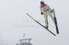 Thomas Morgenstern of Austria soars through the air during ski jumping race on HS106 hill on FIS Nordic skiing World championships in Oslo, Norway. Ski jumping race on HS106 hill of FIS Nordic skiing World championships was held on Holmenkollen above Oslo, Norway, on Saturday, 26th of February 2011.
