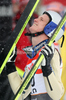 Thomas Morgenstern of Austria celebrates his victory in ski jumping race on HS106 hill on FIS Nordic skiing World championships in Oslo, Norway. Ski jumping race on HS106 hill of FIS Nordic skiing World championships was held on Holmenkollen above Oslo, Norway, on Saturday, 26th of February 2011.

