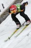 Anssi Koivuranta of Finland on inrun during trial round of day 1 of FIS ski jumping World Cup 2010-2011 finals in Planica, Slovenia. Individual competition on first day of FIS ski jumping World cup finals was held on Friday, 18th of March 2011, in Planica, Slovenia.
