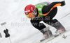 Anssi Koivuranta of Finland on inrun during trial round of day 1 of FIS ski jumping World Cup 2010-2011 finals in Planica, Slovenia. Individual competition on first day of FIS ski jumping World cup finals was held on Friday, 18th of March 2011, in Planica, Slovenia.
