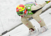Johan Remen Evensen of Norway on inrun during trial round of day 1 of FIS ski jumping World Cup 2010-2011 finals in Planica, Slovenia. Individual competition on first day of FIS ski jumping World cup finals was held on Friday, 18th of March 2011, in Planica, Slovenia.
