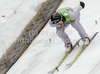 Kamil Stoch of Poland on inrun during trial round of day 1 of FIS ski jumping World Cup 2010-2011 finals in Planica, Slovenia. Individual competition on first day of FIS ski jumping World cup finals was held on Friday, 18th of March 2011, in Planica, Slovenia.
