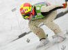 Tom Hilde of Norway on inrun during trial round of day 1 of FIS ski jumping World Cup 2010-2011 finals in Planica, Slovenia. Individual competition on first day of FIS ski jumping World cup finals was held on Friday, 18th of March 2011, in Planica, Slovenia.
