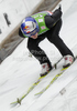 Adam Malysz of Poland on inrun during trial round of day 1 of FIS ski jumping World Cup 2010-2011 finals in Planica, Slovenia. Individual competition on first day of FIS ski jumping World cup finals was held on Friday, 18th of March 2011, in Planica, Slovenia.
