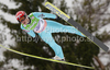 Kalle Keituri of Finland soars through the air in first round of day 1 of FIS ski jumping World Cup 2010-2011 finals in Planica, Slovenia. Individual competition on first day of FIS ski jumping World cup finals was held on Friday, 18th of March 2011, in Planica, Slovenia.
