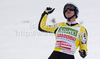 Second placed Thomas Morgenstern of Austria reacts in outrun of final round of day 1 of FIS ski jumping World Cup 2010-2011 finals in Planica, Slovenia. Individual competition on first day of FIS ski jumping World cup finals was held on Friday, 18th of March 2011, in Planica, Slovenia.
