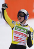 Second placed Thomas Morgenstern of Austria reacts in outrun of final round of day 1 of FIS ski jumping World Cup 2010-2011 finals in Planica, Slovenia. Individual competition on first day of FIS ski jumping World cup finals was held on Friday, 18th of March 2011, in Planica, Slovenia.
