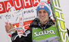 Winner Gregor Schlierenzauer of Austria celebrate his medal won in day 1 of FIS ski jumping World Cup 2010-2011 finals in Planica, Slovenia. Individual competition on first day of FIS ski jumping World cup finals was held on Friday, 18th of March 2011, in Planica, Slovenia.
